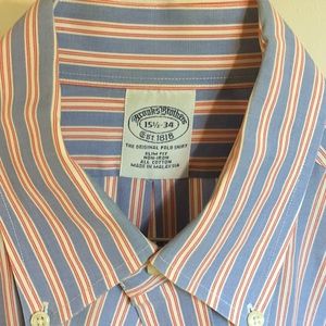 Men's Brooks Brothers Dress Shirt slim 15.5 34